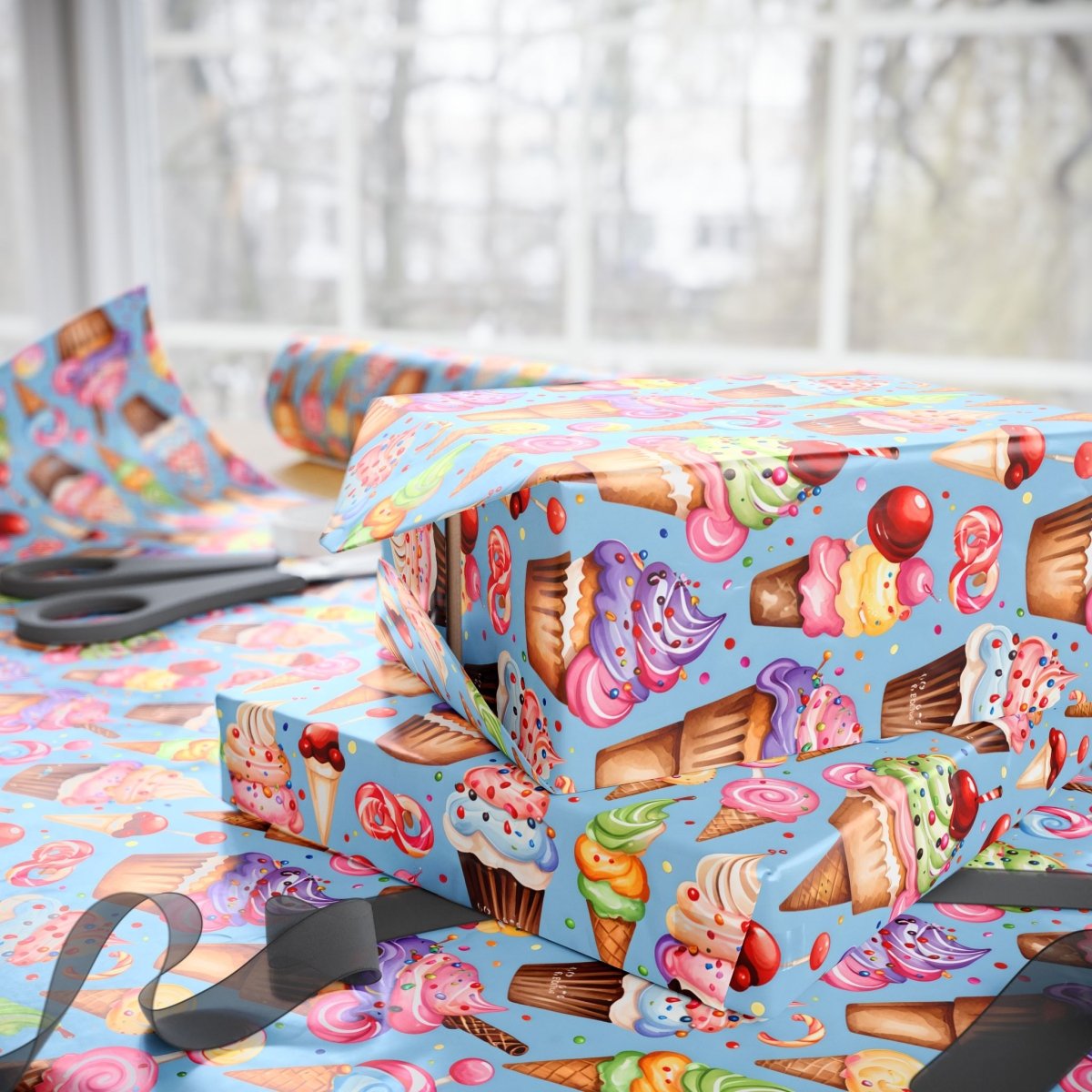 Whimsical Birthday Packaging Papers