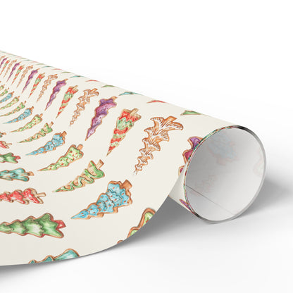 Tree - mendously Tasty – Christmas Cookie Tree Wrapping Paper