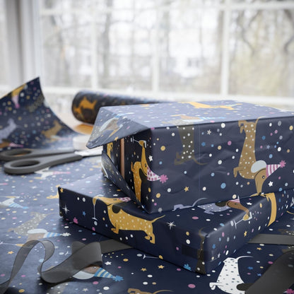 Midnight Zoomies & Champagne Dreams – Dachshund New Year’s Eve Wrapping