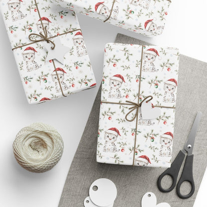 Snow Leopard Wrapping Papers