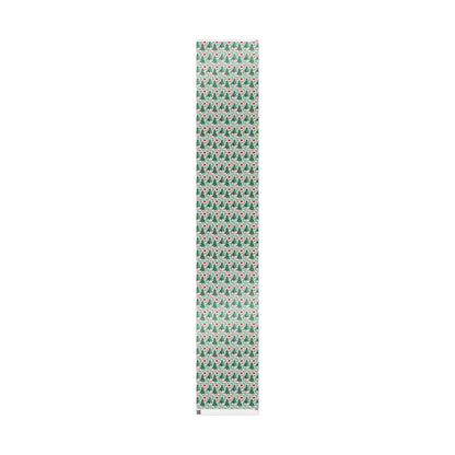 Merry & Bright Botanicals – Watercolor Tree & Garland Wrapping Paper