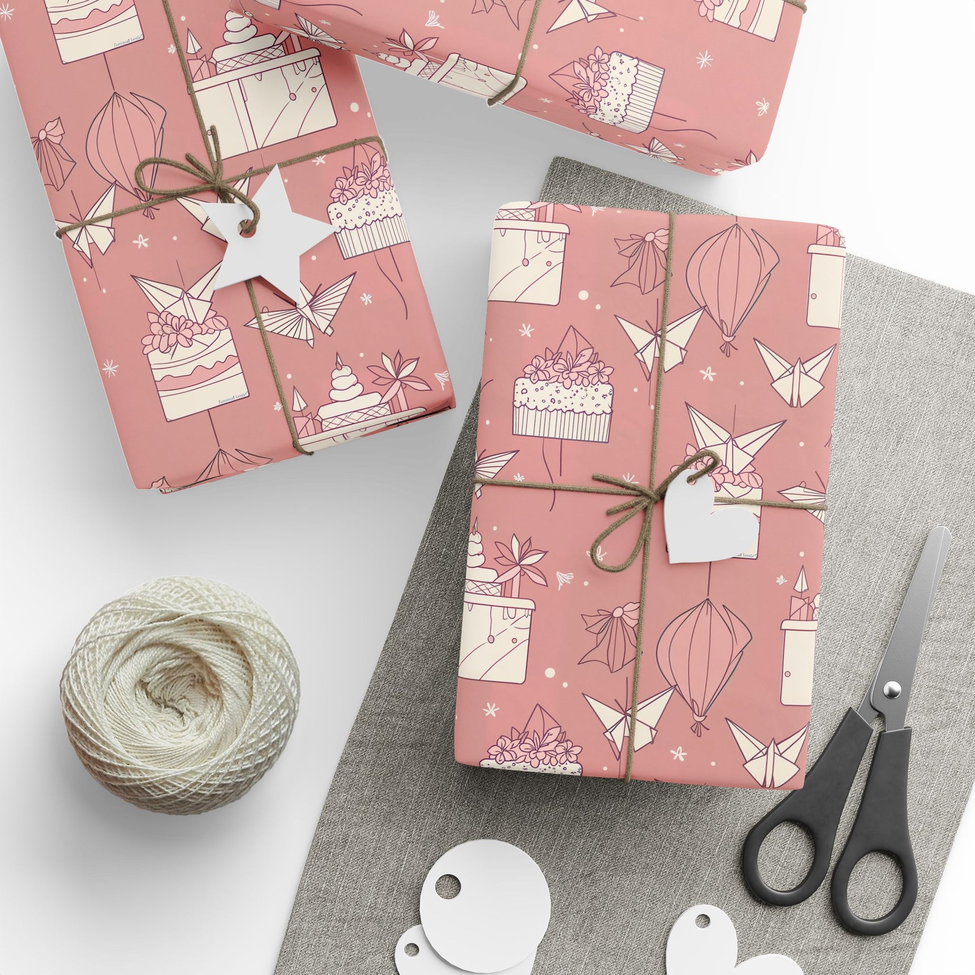Charming Origami Gift Wrap