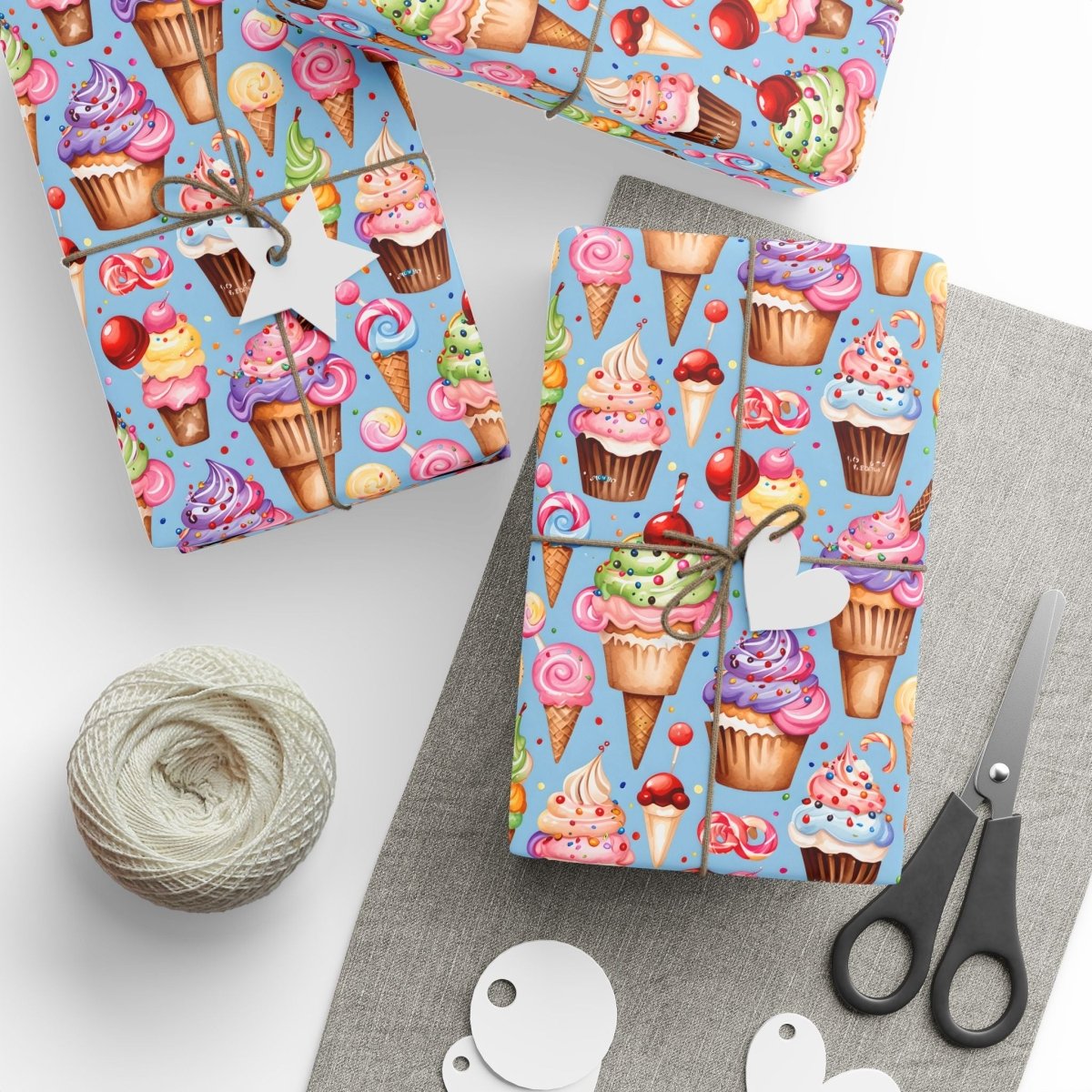 Whimsical Birthday Packaging Papers