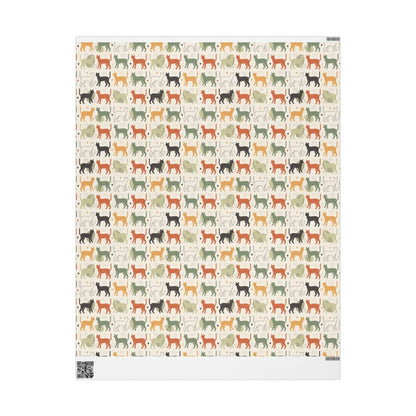 Cool Cats Club – Retro Cat Wrapping Paper