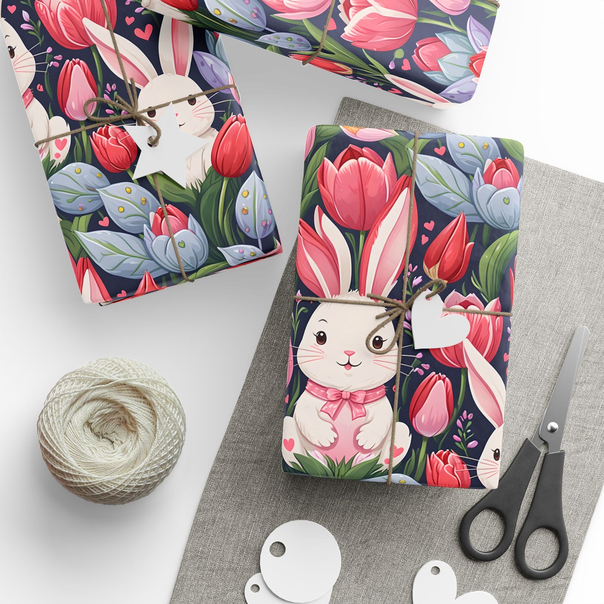 Easter Wrapping Papers, Bunny Gift Wrap