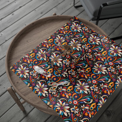 Wrapping Papers - Retro Floral Design