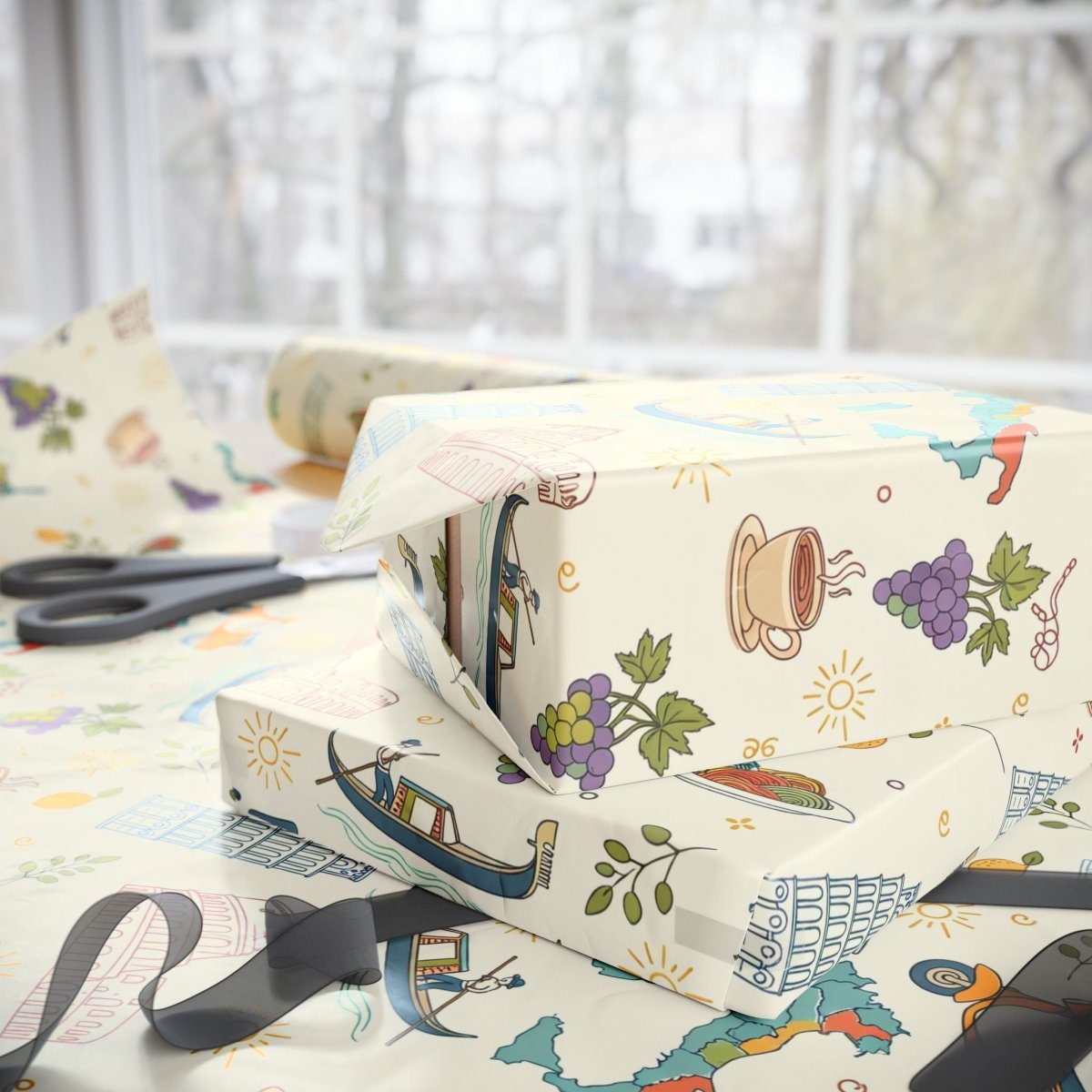 Ciao Bella – Italian Summer Daydream Wrapping Paper