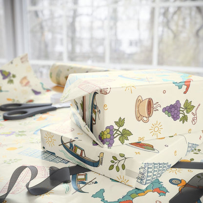 Ciao Bella – Italian Summer Daydream Wrapping Paper