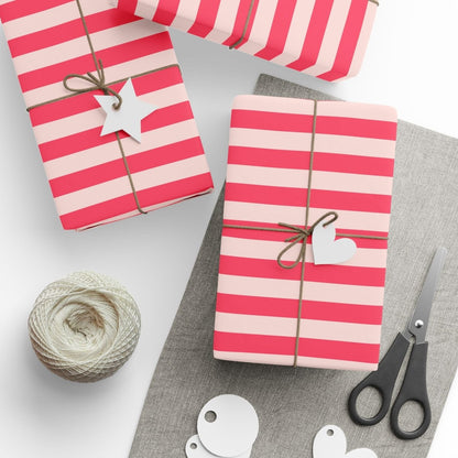 Stylish Red & Pink Stripes – Fun Wrap